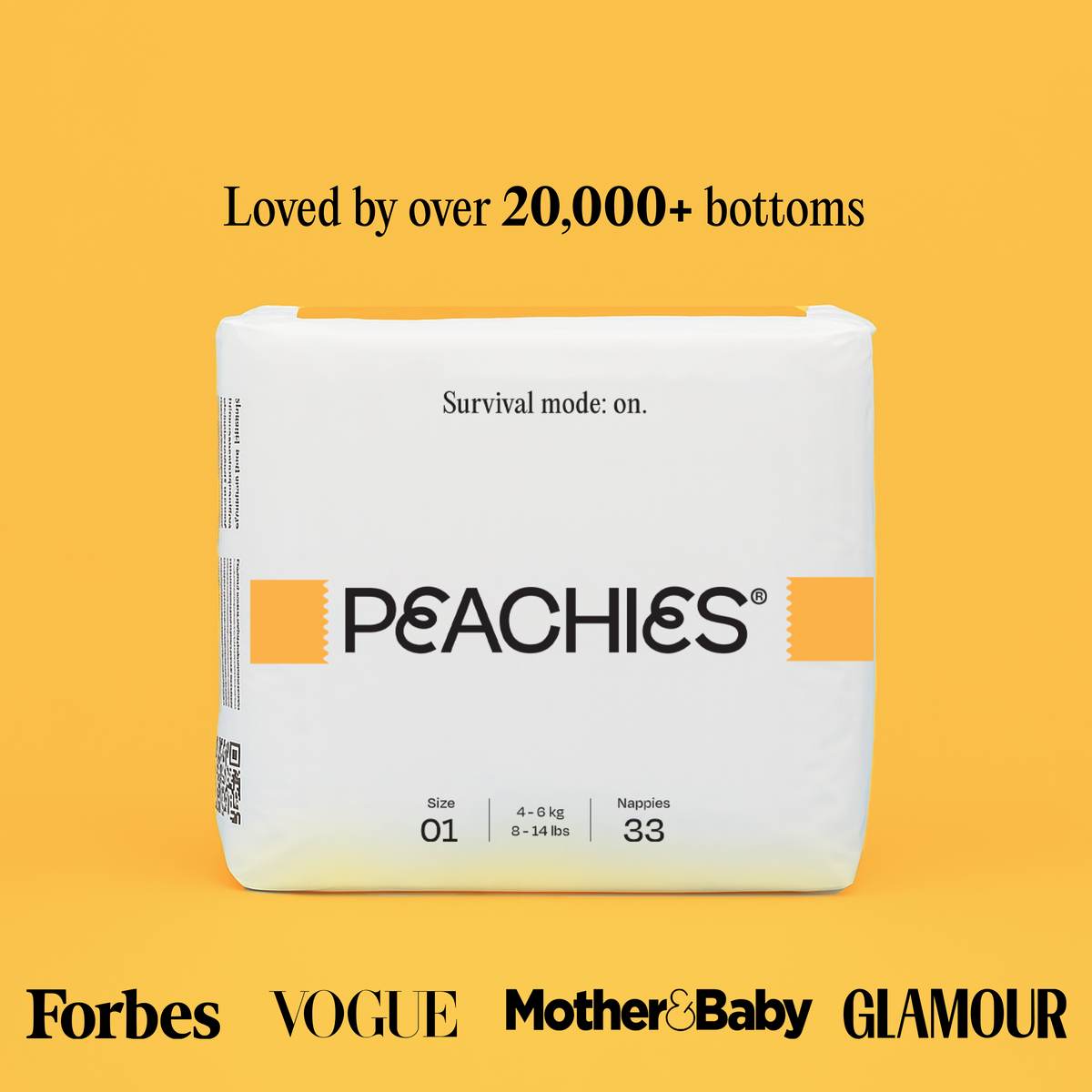 Nappies Size 01 - Starter Pack